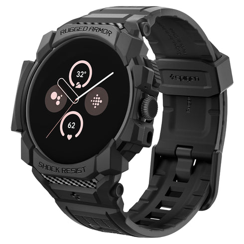 כיסוי ורצועה Pixel Watch 3 (45 מ"מ) מבית Spigen Rugged Armor Pro